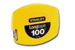 STANLEY TAPE STEEL 3/8" X 100'