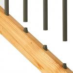 ROUND BALUSTER CONNECT ANGL PK20